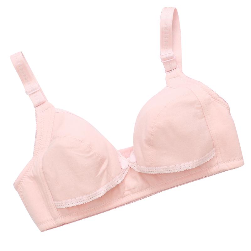 简约三排扣纯棉哺乳睡觉产后喂奶
