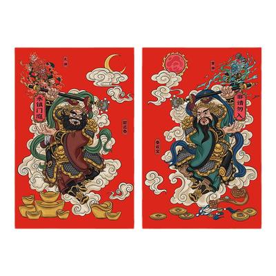 2026马年门神大门贴防水家用门神