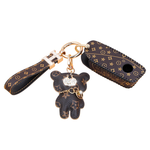 适用于24款宝马x5钥匙套x1x2x6ix1x7新5系7系i5汽车i7女ix1扣xm包