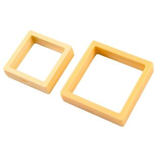 pe膜收纳盒首饰展示盒手链手串饰品包装密封防氧化透明薄膜悬浮盒