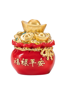 中式福袋元宝平安香托