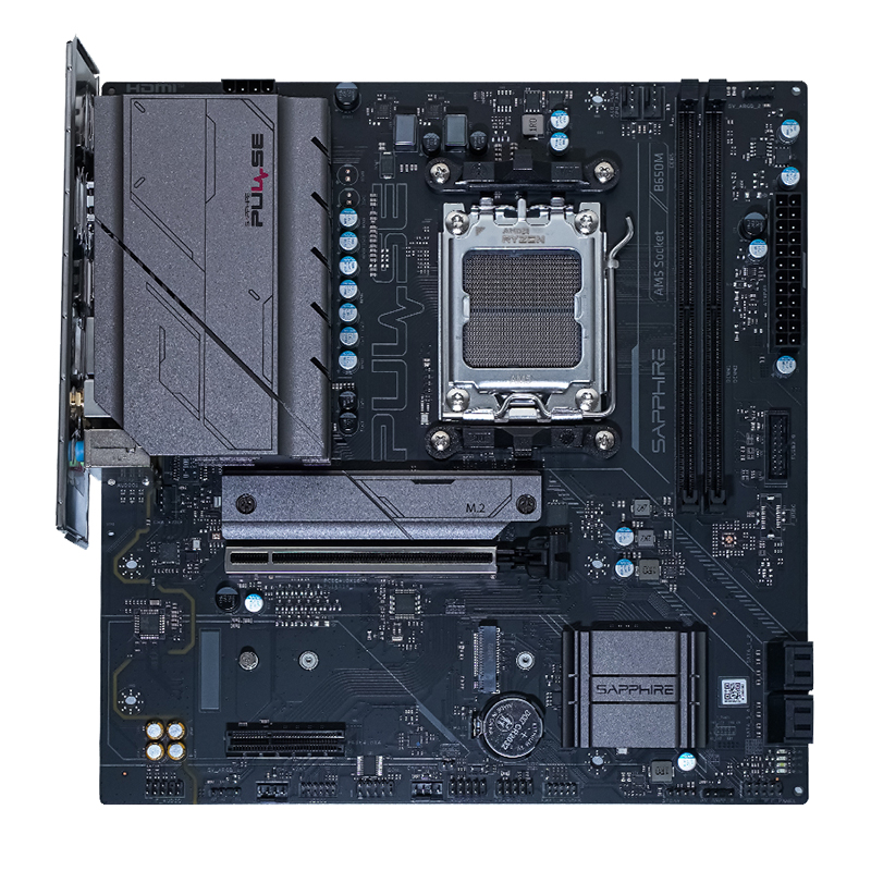 AMD锐龙R5 9600X R7 9700X 9800X3D蓝宝石B850M WIFI CPU主板套装