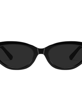 gm近视猫眼墨镜女款可配带有度数