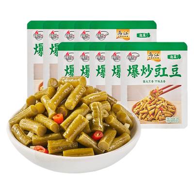 乌江爆炒豇豆酸菜30g*10袋独立小包装酸豆角油炒下饭菜开味咸菜