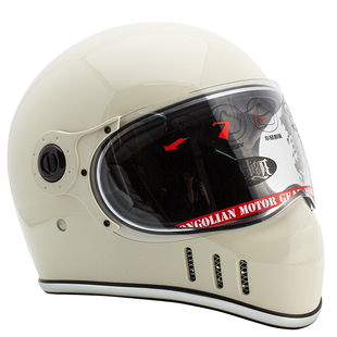 蒙古人 进口镜片复古头盔哈雷凯旋机车摩托车安全帽四季星战全盔