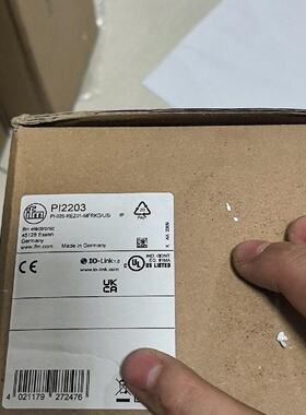 易福门PI2203压力传感器，全新原装正品现货议价