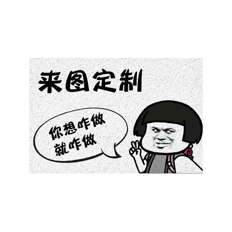 家用地垫丝圈定制logo尺寸硅藻泥