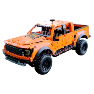 福特猛禽F150越野车模型皮卡汽车男孩拼装益智玩具中国积木42126