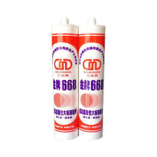 大光明金牌668酸性大板玻璃胶透明快干门窗天花吊顶鱼缸石材专用