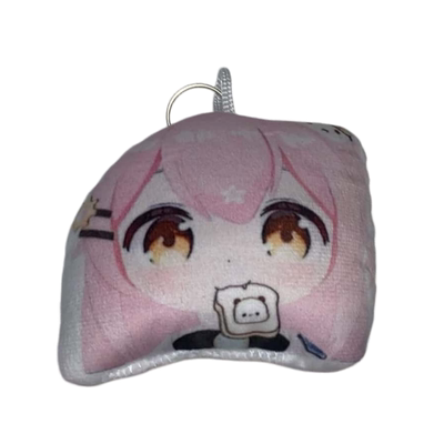 关注塔菲喵语音挂件网钥匙扣