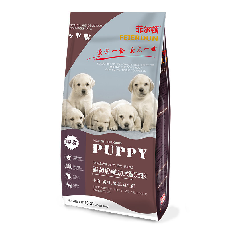 菲尔顿狗粮10kg通用型天然粮