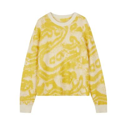 LESS马海毛云龙纹针织衫