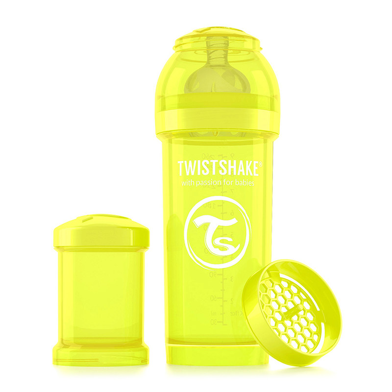 现货瑞典Twistshake新生儿宝宝儿童防胀气网红奶瓶180ml