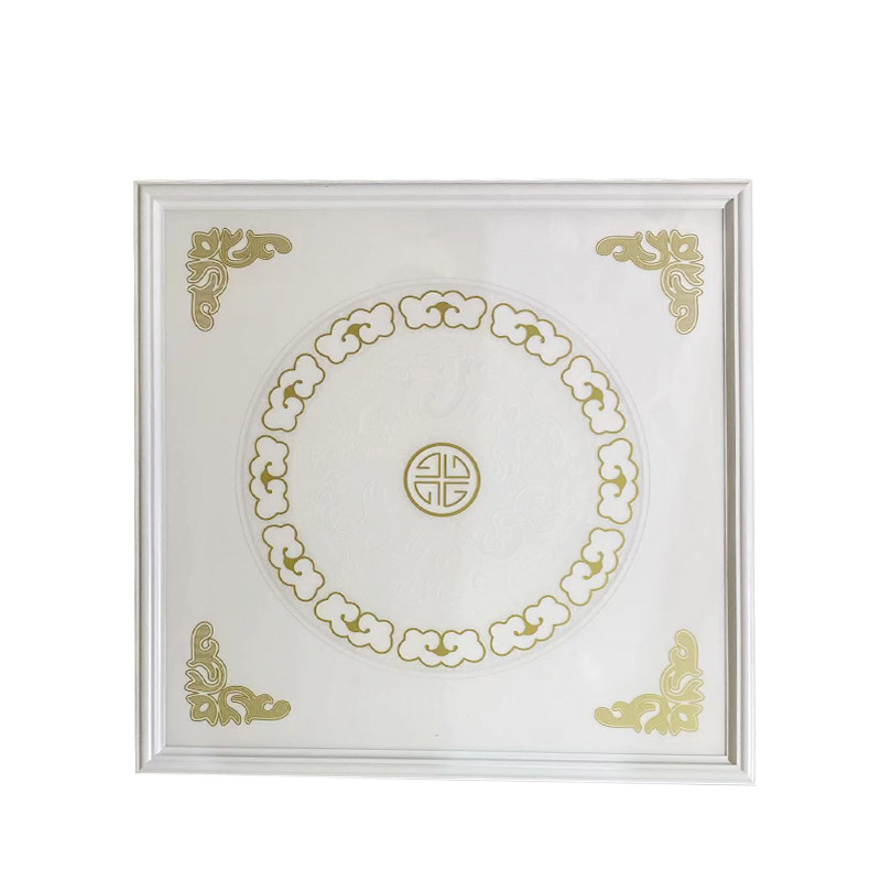 集成吊顶灯450x450客厅天花客厅吸顶嵌入式铝扣板led平板灯45x45