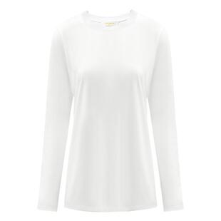 预售COCOBELLA细腻baby触感肌底衣长袖T恤女白色休闲打底衫TE909