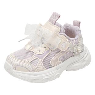 班纳米菲秋季女童鞋儿童运动鞋2-7岁3宝宝鞋子小童软底小女孩秋鞋