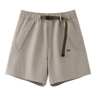 蕉下防泼水工装短裤女凉感速干裤机能短裤夏防晒吸汗户外运动短裤