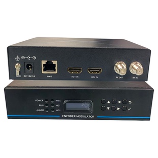 二路高清调制器DTMB/DVB-C/DVBT/ATSC数字酒店电视系统I前端IPTV