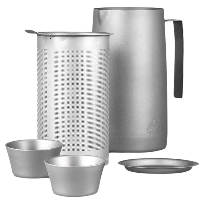 火枫般若BoRe泡茶器T320户外钛茶具钛 轻量化滤茶器家用喝茶套装
