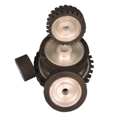 砂带机橡胶轮主动轮抛光胶轮定做