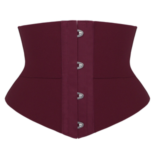 升级款四扣弹力塑身腰封 宽版3钢骨收腹束腰带外穿沙漏折角corset
