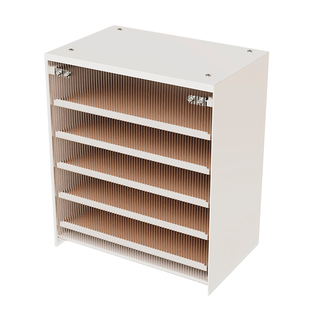 云物生活化妆品收纳盒分层首饰置物架信盘护肤品香水收纳架文件框