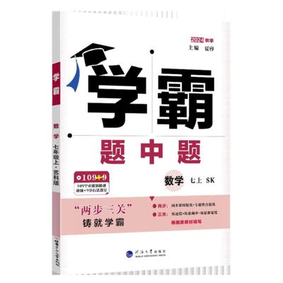 学霸题中题组合训练初中同步提优