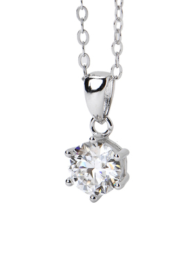 BOXWARAWARA莫桑石锁骨链女项链