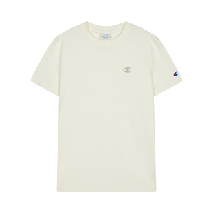 champion26夏季新款男女短袖T恤中性凉感纯棉宽松休闲情侣