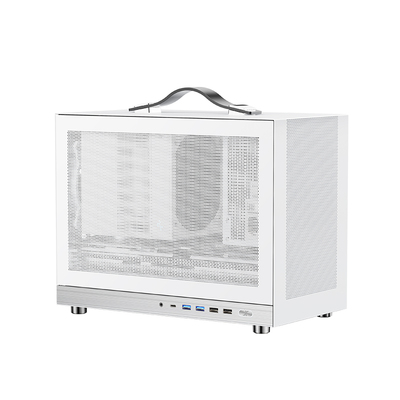 闪鳞G300机箱便携式MATX手提机箱