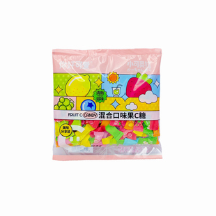 小可奥拉全新口味无糖维C含片糖果番石榴水果薄荷糖清新口气袋装