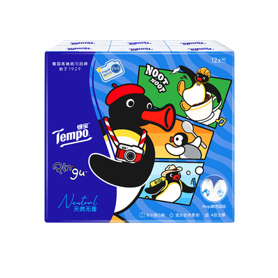 Tempo得宝xPingu联名手帕纸