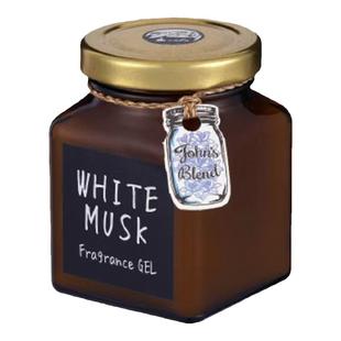 日本JohnsBlend果酱瓶固体香氛膏薰无火扩香室内车载去味天然成分