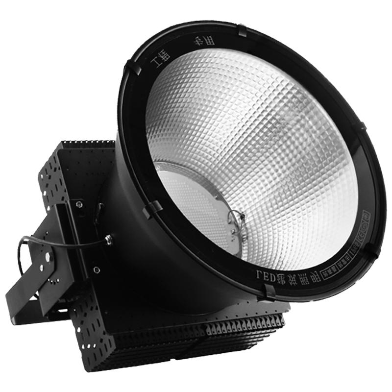 led塔吊灯2000W探照灯工程专用投光灯户外防水建筑之星工地照明灯