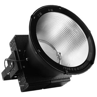led塔吊灯2000W探照灯工程专用投光灯户外防水建筑之星工地照明灯