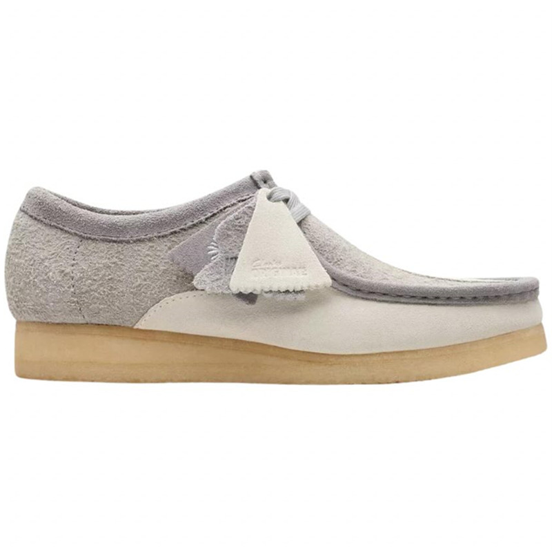 Clarks Wallabee x Gino Gold 其乐联名 男女时尚阴阳设计休闲鞋
