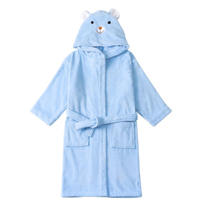A类儿童浴袍洗澡游泳可穿式浴巾