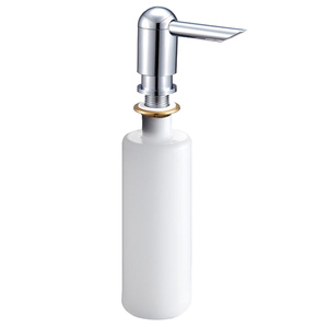 九牧卫浴五金配件厨房水槽用洗洁精瓶子按压菜盆清洁器皂液器9417