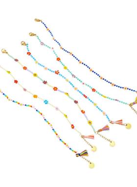 花朵串珠手链beadstango