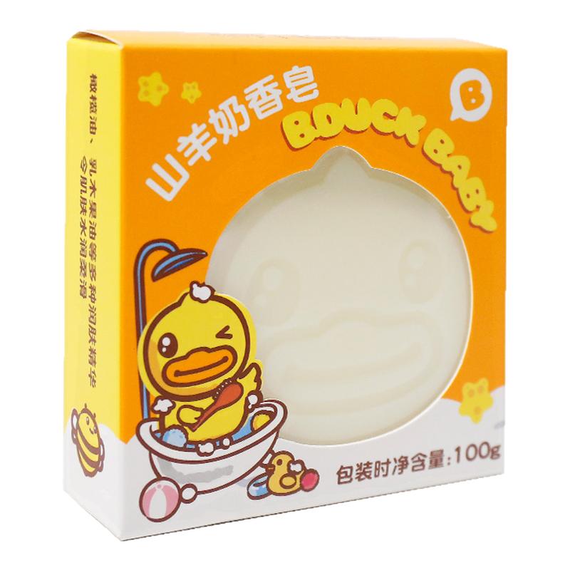 小黄鸭山羊奶香皂100g*6块
