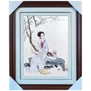 苏绣定做私人定制来图定绣人物肖像相片订绣纯手工刺绣成品画定绣