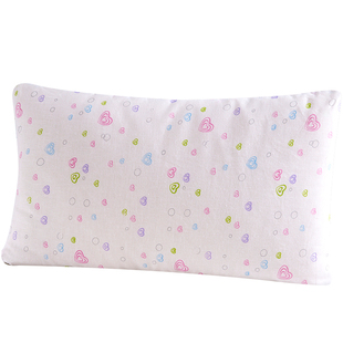 棉花枕芯单人全棉枕头手工定做学生儿童健康枕成人护颈低枕纯棉花