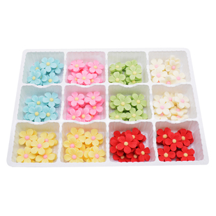 五瓣花小雏菊巧克力蛋糕装饰成品插片插牌可食用网红甜品烘焙配件