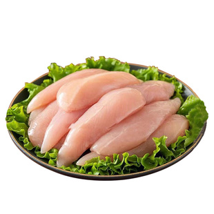 10斤去皮鸡小胸鸡胸肉代餐健身餐新鲜清真高蛋白低脂肪健
