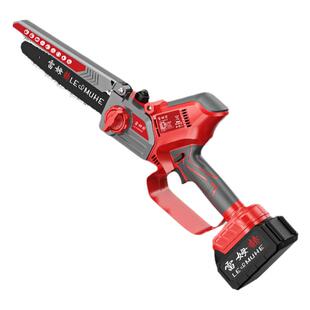 电锯家用小型手持背负式单手锯充电式电动锂电伐木锯锯树锯柴神器