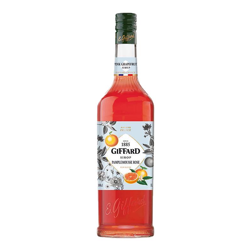 吉发得西柚风味糖浆 咖啡饮料果汁鸡尾酒调酒配料1000ml