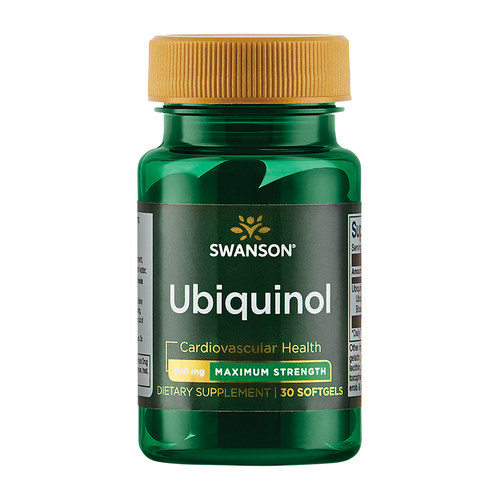 Swanson斯旺森还原型辅酶Q10泛醇200mg孕产妇辅酶Q10男女性备孕