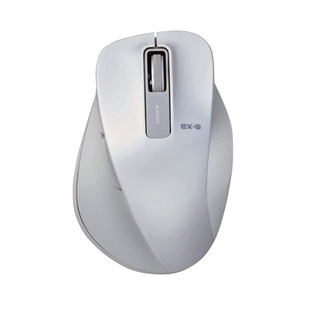 星日社Elecom宜丽客蓝牙鼠标人体工学舒适握感抗疲劳iPad无线静音