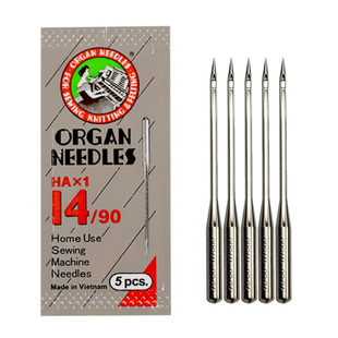14号5根装日本风琴牌家用电动缝纫机针老式脚踩脚踏兄弟芳华HA