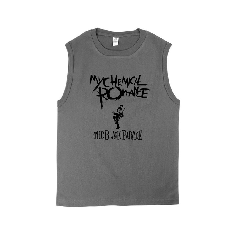 black parade my chemical Romance我的化学浪漫mcr摇滚纯棉坎肩